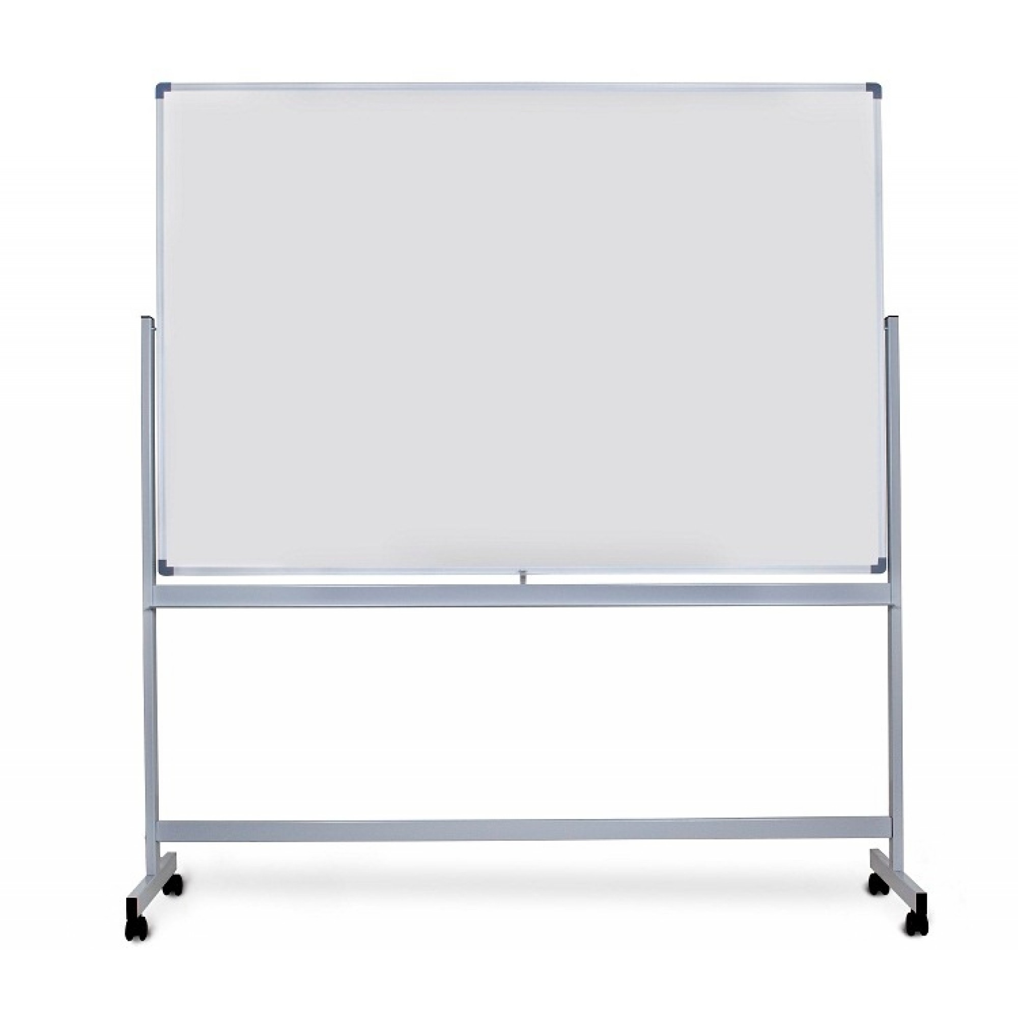 White Board c/w Stand & Castor Wheel (Single Side White Board)